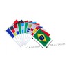 Kisangel Handheld Flags England Country Flag Small Flags Patriotic Flags