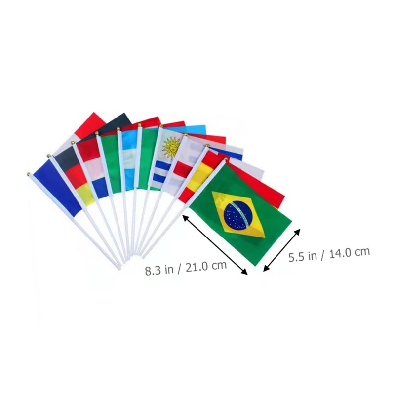 Kisangel Handheld Flags England Country Flag Small Flags Patriotic Flags