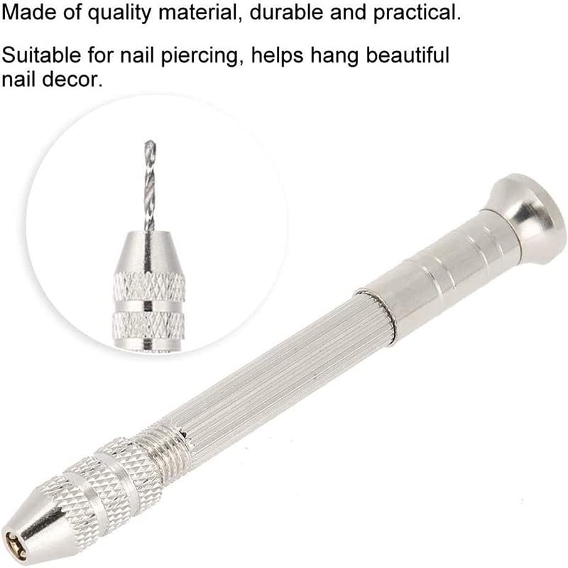 AIMALL Precision Pin Vise Hand Drill Set | 10-Piece Rotary