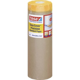 tesa 04401-00000-00 Easy Cover® Masking Paper Orange (L x W) 25 m x 30 cm Pack of 1