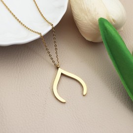 Minimalist 14K Gold Ring Holder Necklace Engagement Ring Keeper, Necklace for Women Birthday Gift for Doctor Nurse (Wishbone-gold)