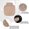 Funda Universal para Asiento de Coche, de Piel, Antideslizante, Suave,