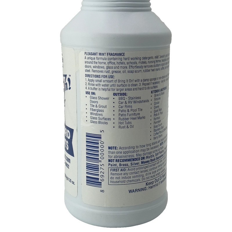 Bring It On Cleaner Hard Water Stain Remover for Kitchen