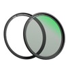 SMALLRIG 67 mm Magnetic Circular Polariser Filter + 67 mm