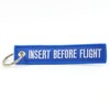 Rotary13B1 Insert Before Flight - Keychain - Blue
