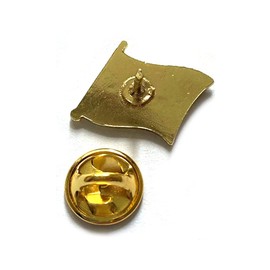 Nigeria - Insignias pequeñas con solapa de bandera única