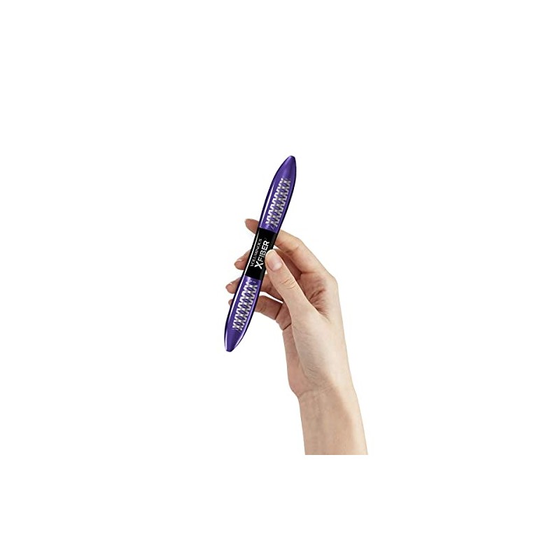 L´Oréal Paris Mascara de pestañas Lavable Voluminous Xfiber Blackest Black,