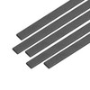 uxcell Carbon Fiber Strip Bars 1x3mm 600mm Length Pultruded Carbon