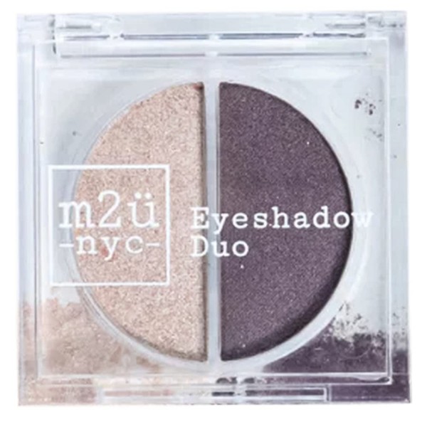 M2U NYC EyeShadow Duo, Eye Shadow Set, Multiple Shades/Colors, Makeup