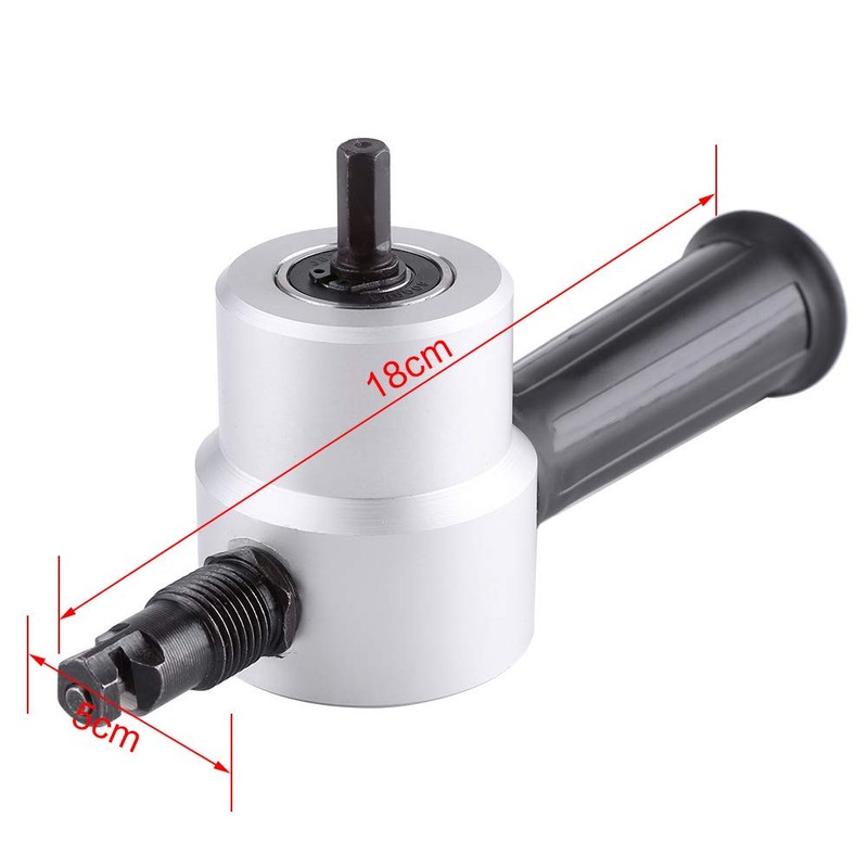 Denash Sheet Metal Cutter, Drill Cutter Attachment, Electric Drill Nipper,