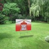 Fastasticdeals Weatherproof Yard Sign Tent Sale Business A Red Lawn