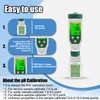 Homcoice pH Calibration Solution Kit (4.00, 7.00 and 10.01), 50ml