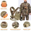 NewView Binocular Harness Chest Pack with Removable Rangefinder Pocket, Adjustable