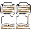 4 Sets Carburetor Rebuild Fix Kit Carb Overhaul Seals Fit