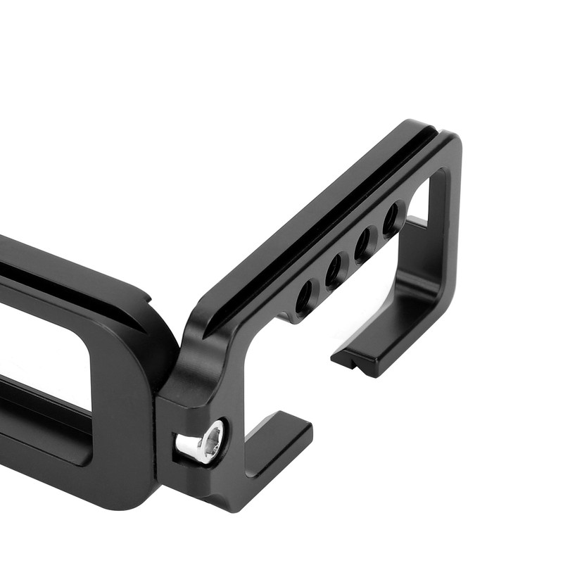 Aluminium Alloy L Quick Release Plate Vertical Shooting Handle Multihole