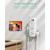 Mifaso Surge Protector 6 Outlet 3 USB 1800J Swivel Power