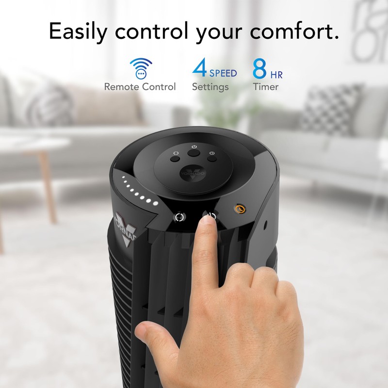 Vornado OSC84 41" Whole Room Air Circulator Tower Fan with