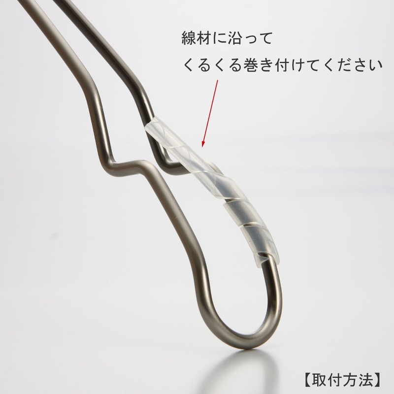 Taya Anti-Slip Spiral Tubes (Milky White) 2.4 inches (60 mm),