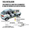 Cámara de reversa con sensores de proximidad y Buzzer