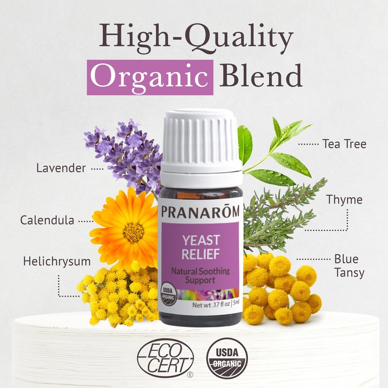 Pranarom - Yeast Relief Wellness Blend 5ml - Aromatherapy with