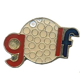 Pack of 24 Golf BAll As O In Golf Bike Motorcycle Hat Cap Lapel Pin HP1640
