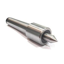 Small Slim Body Precision revolving Live Center for Conventional Lathe Machines Under 10 Micron Run-Out & 1500-1800 RPM (MT2)