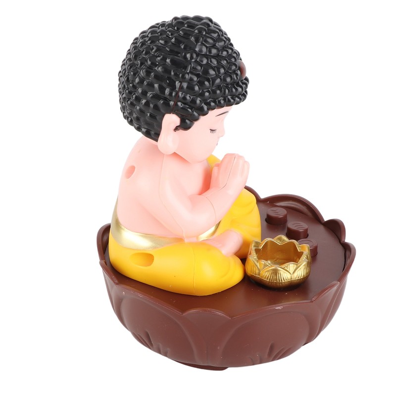 Singing Buddha Figurine USB Charging Desktop Buddha Decorative Statue with