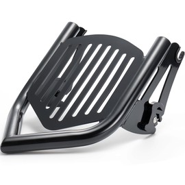 MoKitDora Touring Luggage Rack Rear Grab Handles Bracket for 2009-Later Harley Road Glide Road King Street Glide Electra Glide, Black