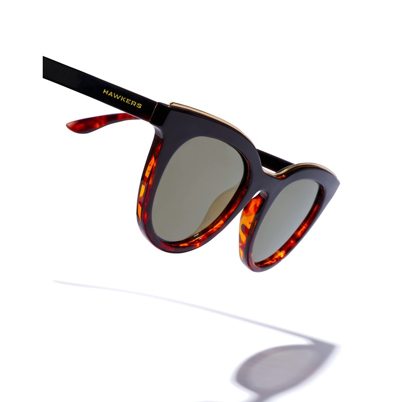 HAWKERS Bella Sunglasses for Men and Women, black