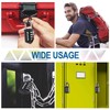 GIVERARE 4 Pack Combination Lock, 4-Digit Padlock Keyless, Resettable Luggage
