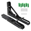 Hardbase Metal Folding Shelf Bracket, Shelf Support, L-Shaped, Wall Hanging,