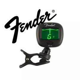 Fender Guitar Bass Fender FT-1 Tuner 4 Musicians Pro Chromatic Clip-on Headstock Tuner