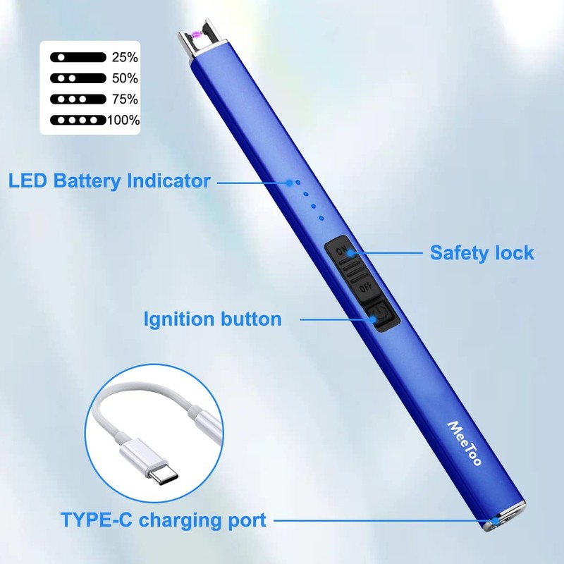 MeeToo Electric Candle Lighter Rechargeable Type-C - Gifts for Wife