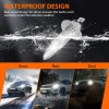 SHENKENUO H1 CSP LED Headlight Kit Bulbs High Low Beam