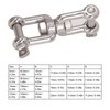 304 Stainless Steel Double Jaw Shackle Rustproof Universal Jaw Anchor