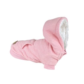 Huskimo Mt Snowy Dog Hoodie, Rose Pink, 40cm