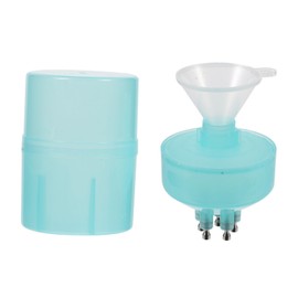 Outanaya 1 Set Dying Hair Applicator Dropper Bottle Refillable Plastic Applicator for Hair Oil Color Application Easy Use for Beauty Shops Smooth Surface for Scalp Safety