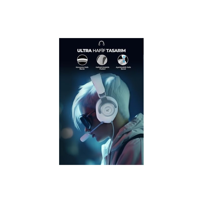 havit Gamenote H2230D - Auriculares para Juegos con micrófono y