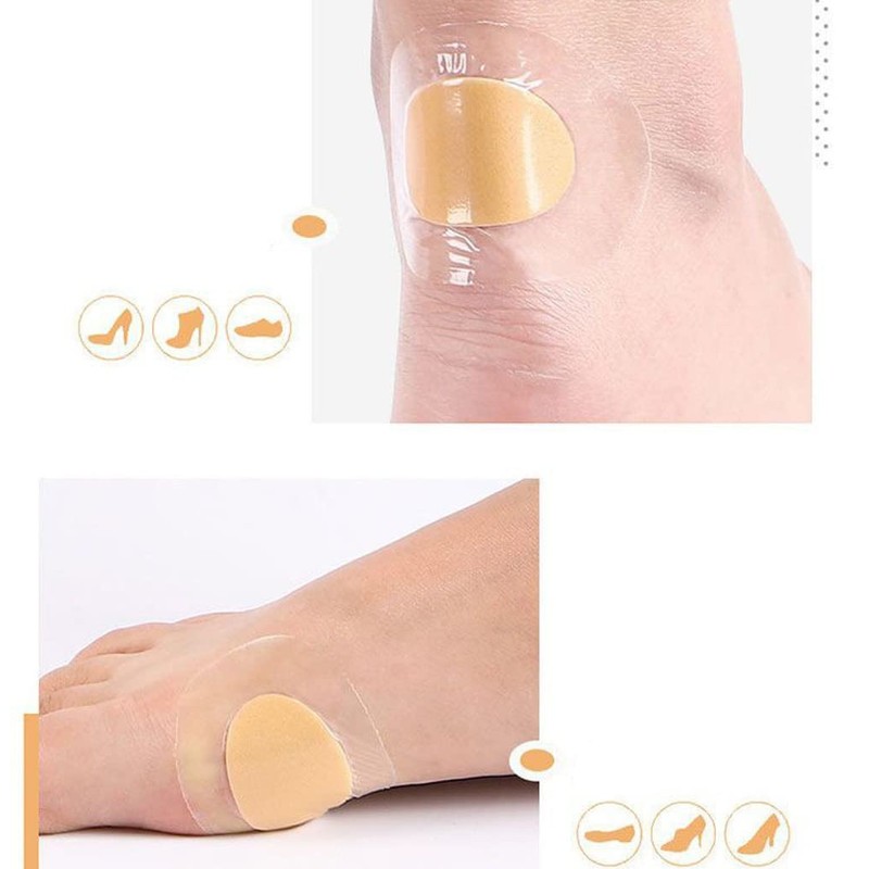 TIYEP Anti-Blister Tape Anti-Blisters Feet Protective Pads for Blisters Heel