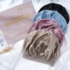 Coubeau Silk Bonnet Sleep Cap for Women - 100% Silk
