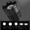 Telescopic LED Flashlight High Bright USB Rechargeable Zoomable Flashlights IPX4