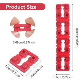 96pcs Snug Plugs for Loose Outlets,Switch and Receptacle Spacers for Loose Outlet Plug Fix,Plastic Shims Plate Spacer for Tile Backsplash Wall Electric Socket