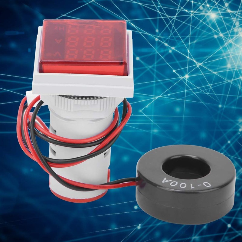 Probador de Voltaje de Corriente Alterna con Pantalla LED de