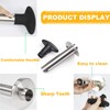 Yizerel 2 Pack Stainless Steel Pineapple Corer Cutter Slicer Peeler
