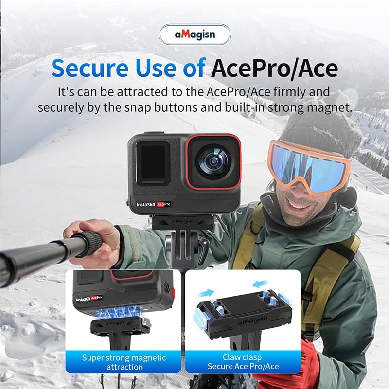 Insta360 Ace Pro / Insta360 Ace Magnetic Mount ABS Two