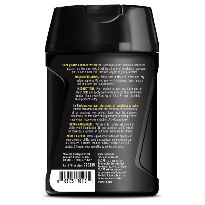 Can-Am New OEM Black Plastic & Rubber Restorer Long Lasting