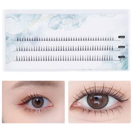 Lower False Eyelashes, 1 Box, Thin Makeup, Everyday Makeup, For Beginners, Actress Eyelashes, Ultra Thin, Under Shape False Eyelashes, Partial Fake Eyelashes, Long Lasting, Natural and Gentle False Eyelashes (0.2 / 0.2 / 0.2 / 0.3 inches (5 / 6 / 7 mm)
