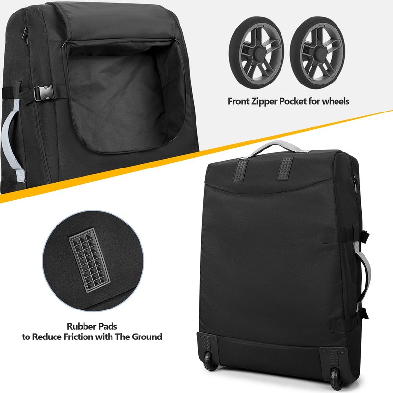 GRAOSO Stroller Travel Bag with Wheels Compatible with UPPAbaby Vista,