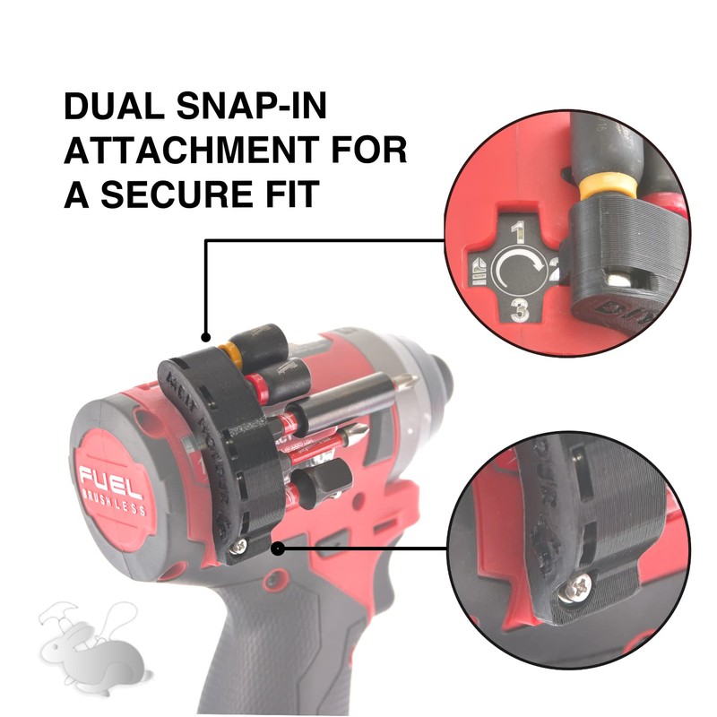 DIY Rabbit Bit Holder for Milwaukee M12 Gen 2 Fuel
