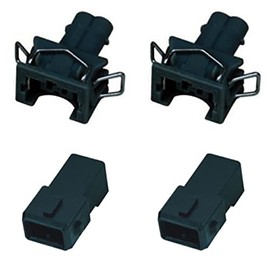 Car Replacement Plug - Petrol Injector - BOS EV1 LOW (2 x SET) 1037906240, 1 037 906 240
